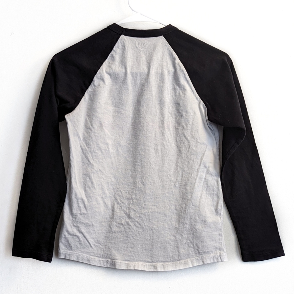 Vans Off The Wall Woman's California Checkered Bear Long Sleeve Baseball T-Shirt - Picture 2 of 4